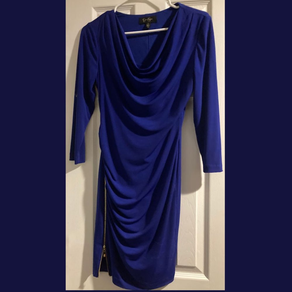 Jessica Simpson dress, Size 4, Royal Blue